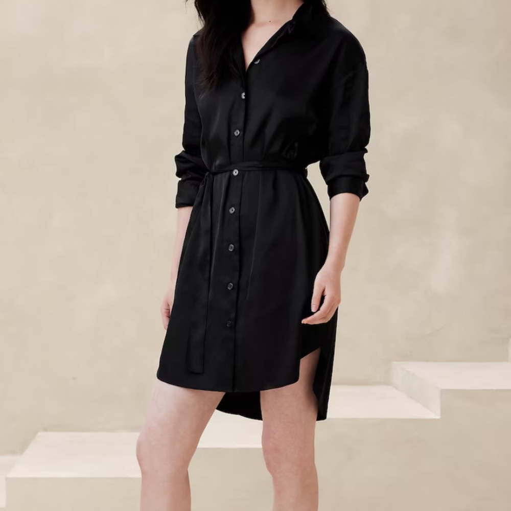 Banana republic silk dress